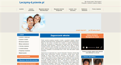 Desktop Screenshot of leczymy-lysienie.pl